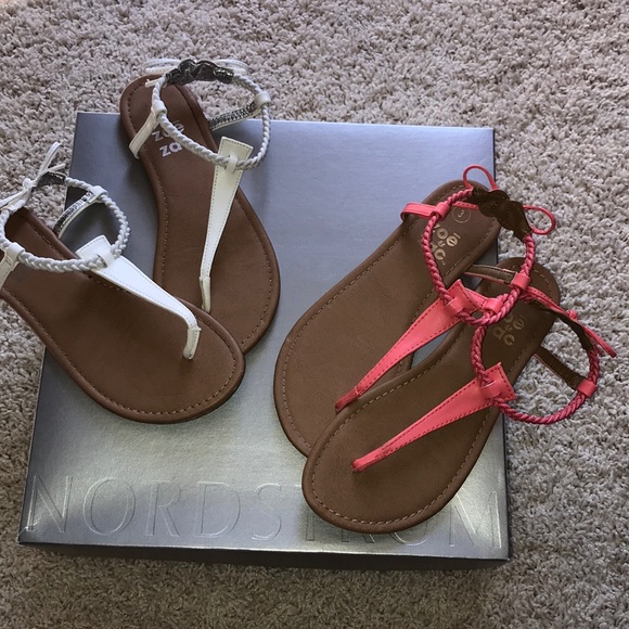 white sandals payless